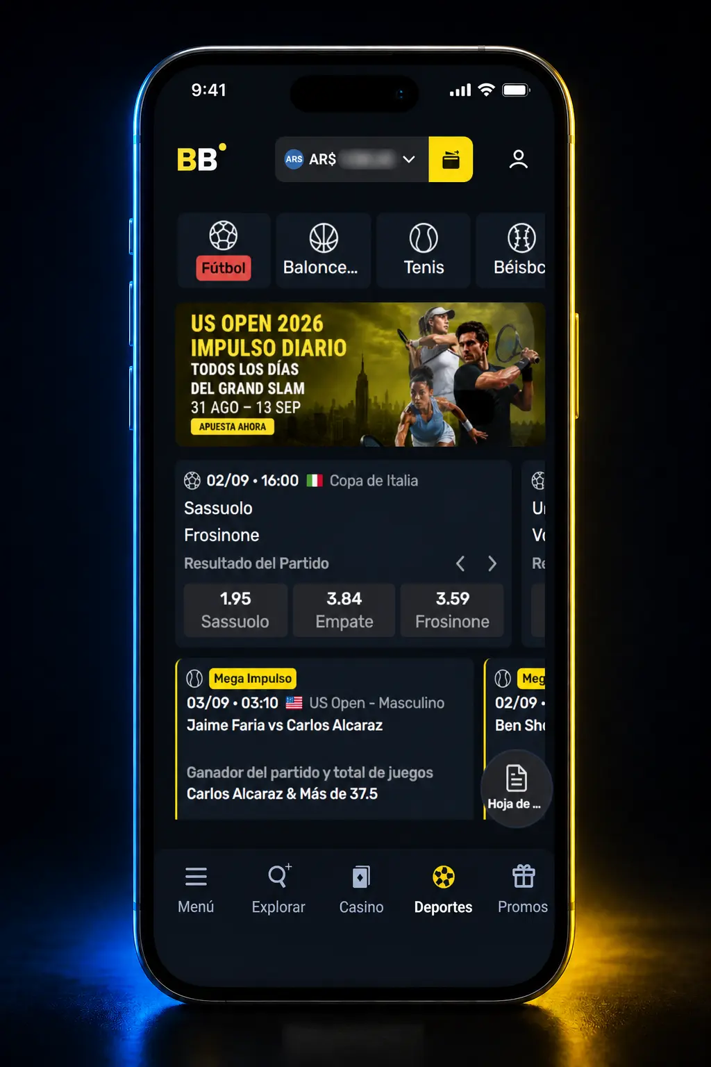 Pasos para apostar al tenis en Betbox: registro, depósito, selección de partido ATP/WTA y confirmación de la apuesta