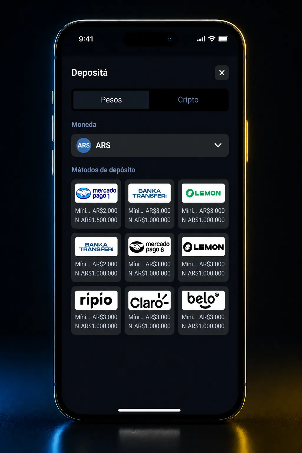Guía paso a paso para registrarse, cargar saldo y apostar en MMA y UFC en la app de Betbox