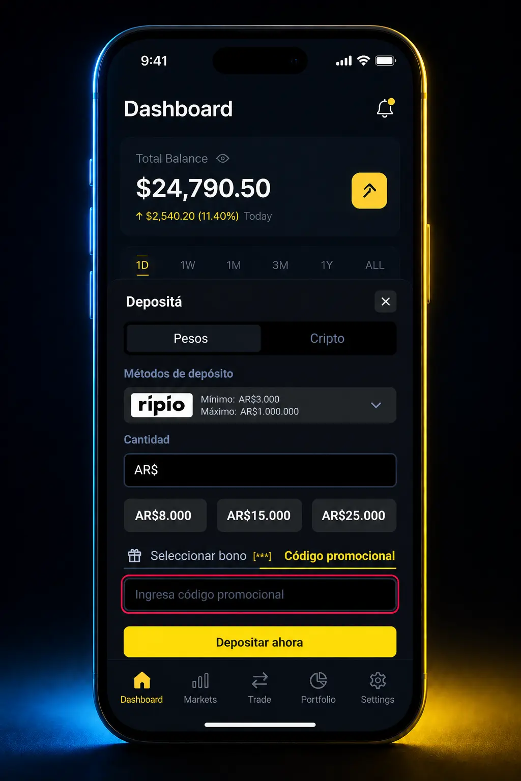 Guía paso a paso para usar los bonos de Betbox en Argentina: registro, depósito, código y acreditación de fondos.