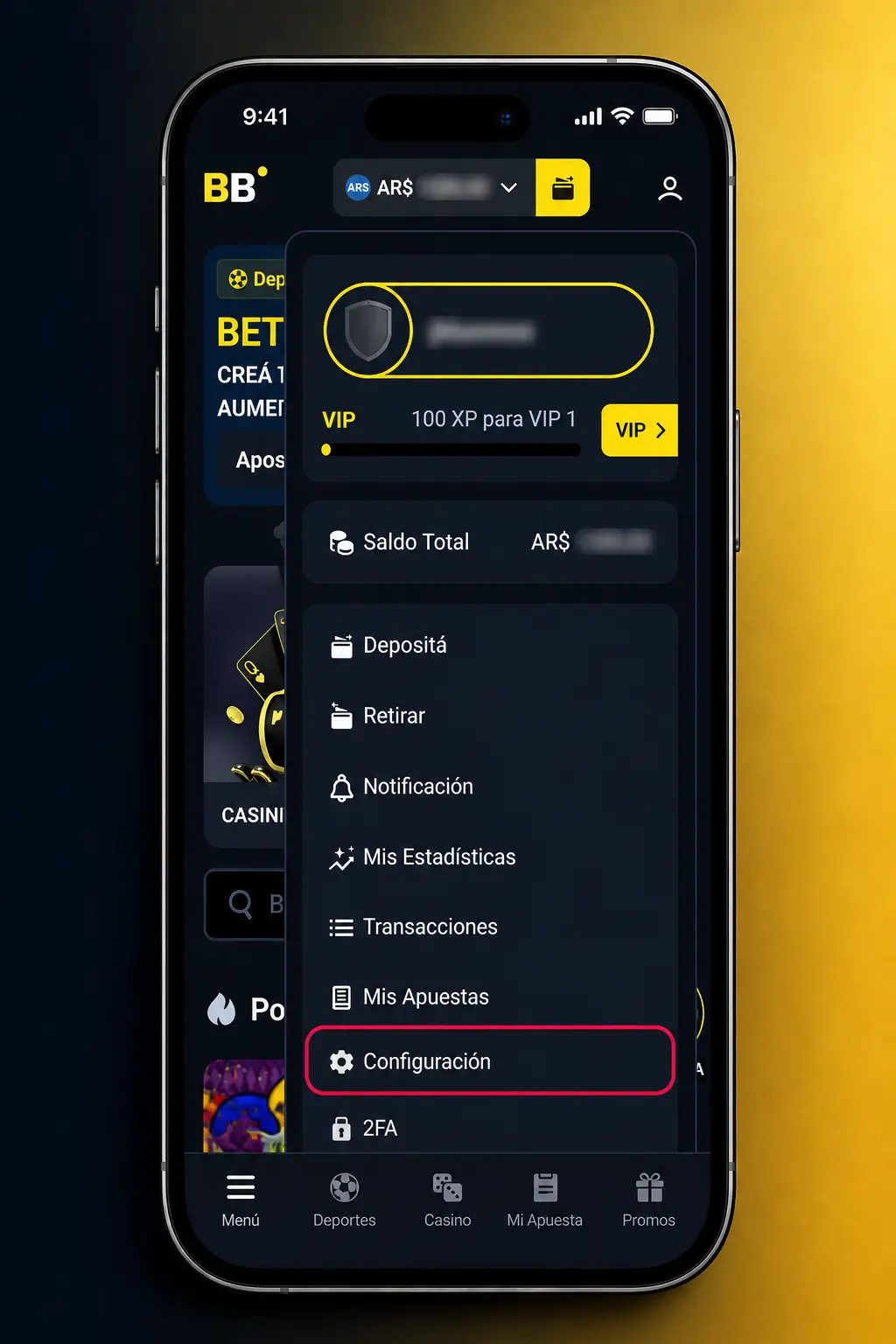 Pasos para verificar tu cuenta en Betbox: datos personales, DNI, comprobante de domicilio y método de pago.