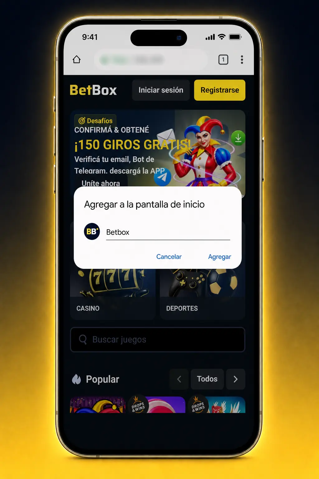 Pasos para descargar la app de Betbox en el celular desde el sitio oficial