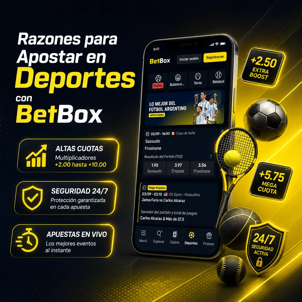 Betbox: casa de apuestas deportivas online en Argentina con cuotas en vivo, retiros en cripto y soporte en español
